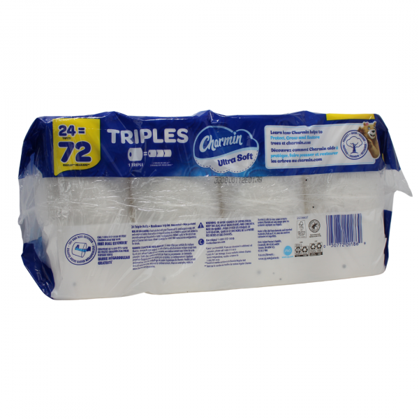Charmin Soft 24 Count 3-Ply Toilet Paper - Unbelievably Soft & Strong