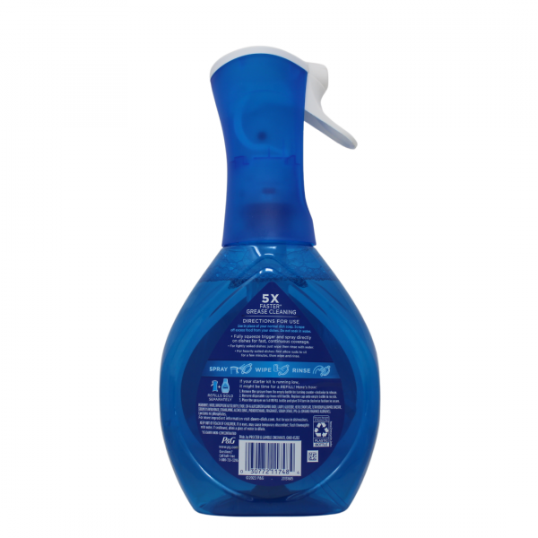 Dawn Ultra Platinum Fresh Scent Dishwashing Spray - Creative Description
