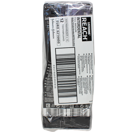 REACH T/B MEDIUM 12PK Interdental Brushes