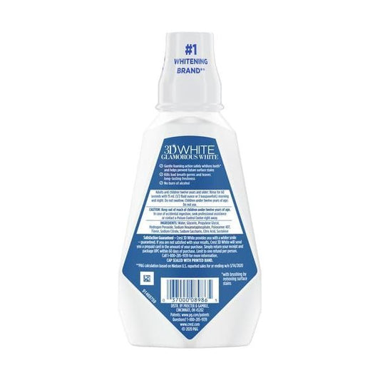 CREST M/W 473ML GLAMOROUS WHITE ARCTIC MINT