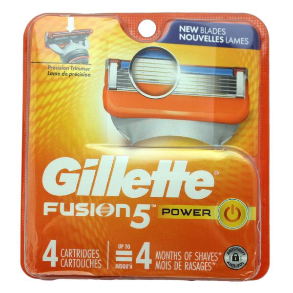 GILLETTE FUSION5 PWR Razor Cartridges - Precision Shave