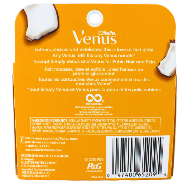 Gillette Venus & Olay Razor Cartridges (4-Count)