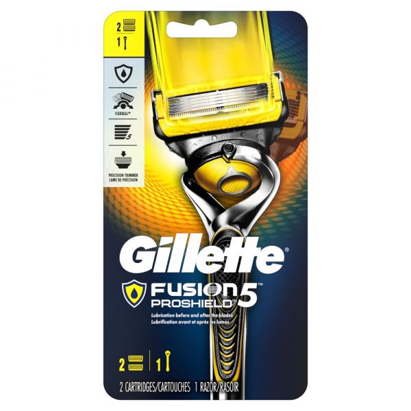 Gillette Fusion5 ProShield Razor with 2 Cartridges