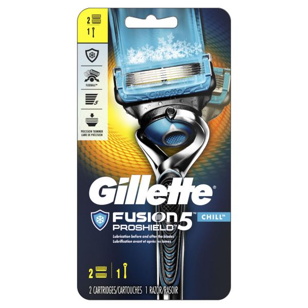Gillette Fusion5 ProShield Chill Razor - Creative & Detailed