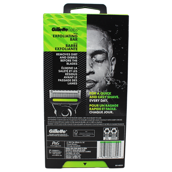 GILLETTE LABS 1RZR+2CARTS/R - Creative & Detailed