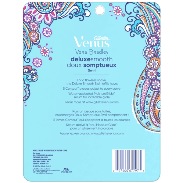 GILLETTE VENUS Deluxe Smooth Razor + 6 Cartridges