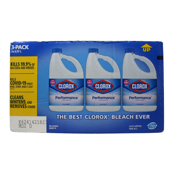 Clorox Bleach 3.57L: Performance Power for a Sparkling Clean Home