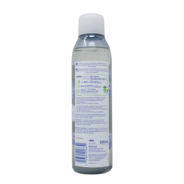 NIVEA B/W Cotton Flower & Argon Oil - 500ml