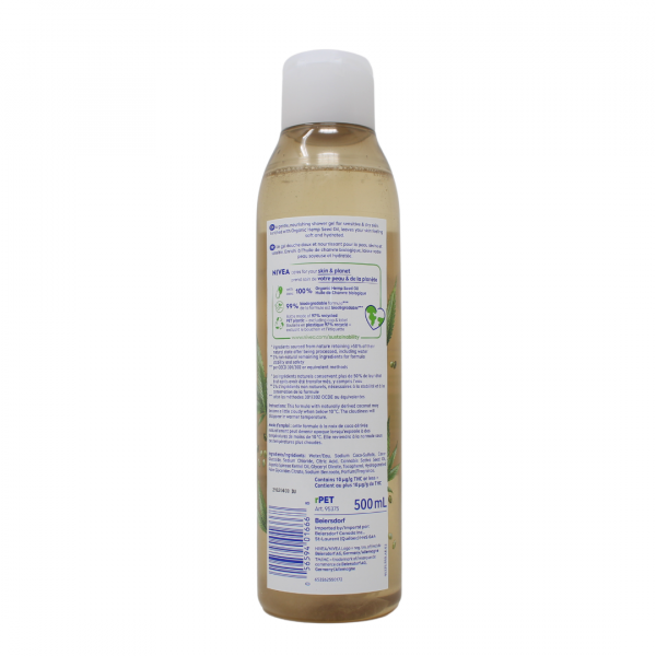 NIVEA B/W 500ML Organic Hemp Seed Oil