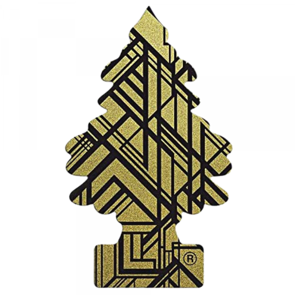 LITTLE TREES GOLD (B) /24X6 - Creative & Detailed