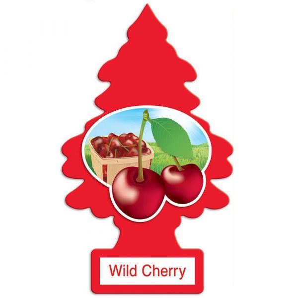 LITTLE TREES WILD CHERRY Air Freshener - Long-Lasting Scent