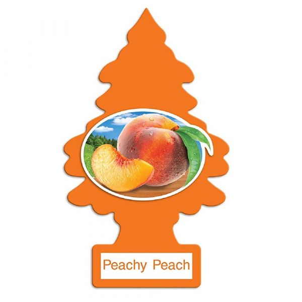 LITTLE TREES Peachy Peach Air Freshener - Long Lasting Scent