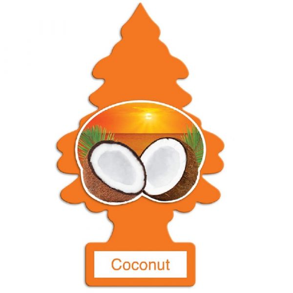 LITTLE TREES COCONUT Air Freshener - Long-Lasting Scent
