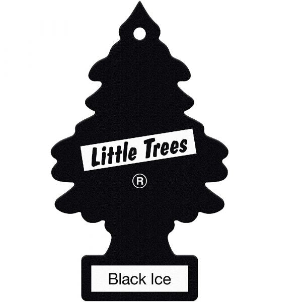 LITTLE TREES Black Ice Air Freshener - Creative & Detailed Description