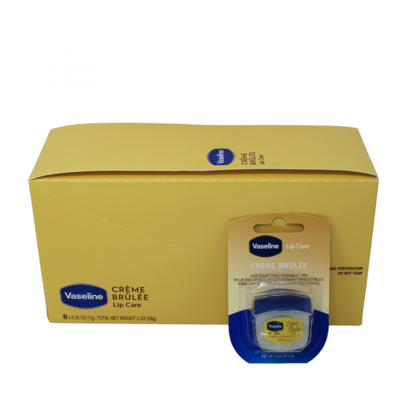 Vaseline Lip Therapy Crème Brûlée Tub - Intense Hydration