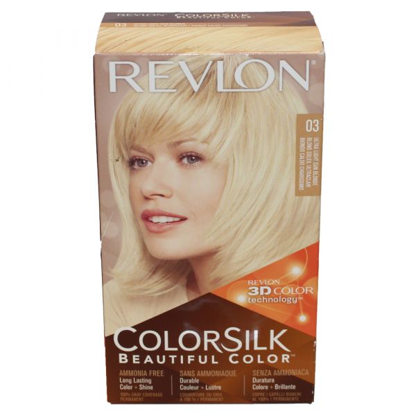 Revlon Colorsilk #03 Ultra Light Sun Blonde - Creative & Detailed