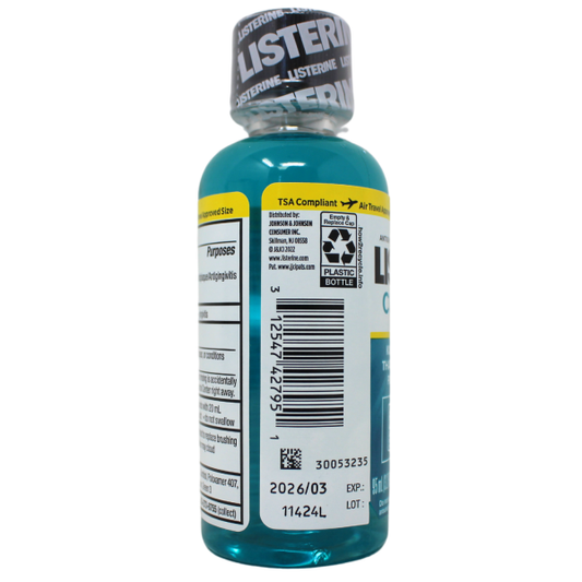 Listerine Cool Mint Mouthwash - 95ml - 24 Pack