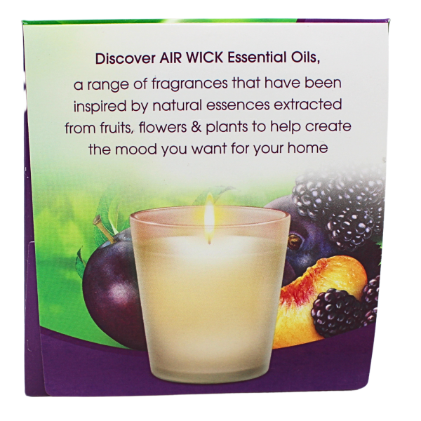 Air Wick Candle 105g - Purple Blackberry Spice