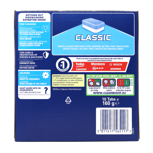 D/W POWERBALL 10CT 163G CLASSIC LEMON