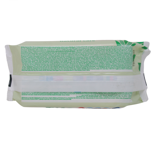 Huggies Natural Care Aloe Baby Wipes - 56 Count - Gentle Clean