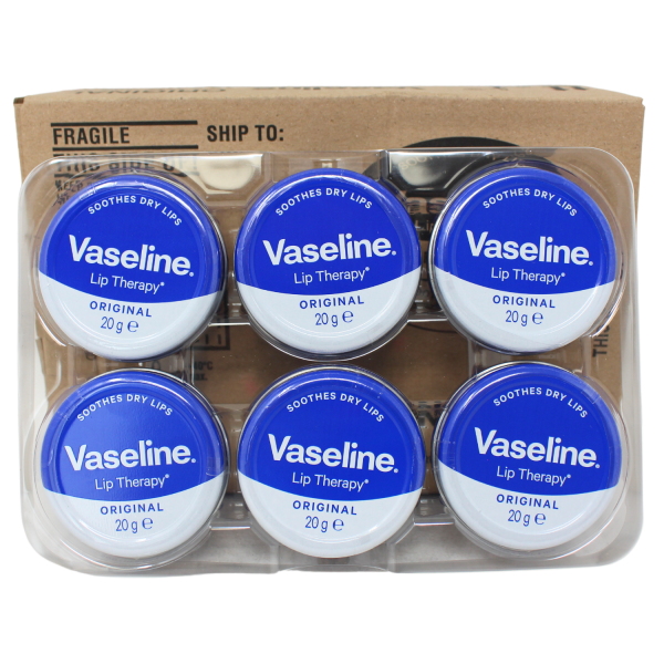 Vaseline Lip Therapy Original 20g Tin - Creative & Detailed