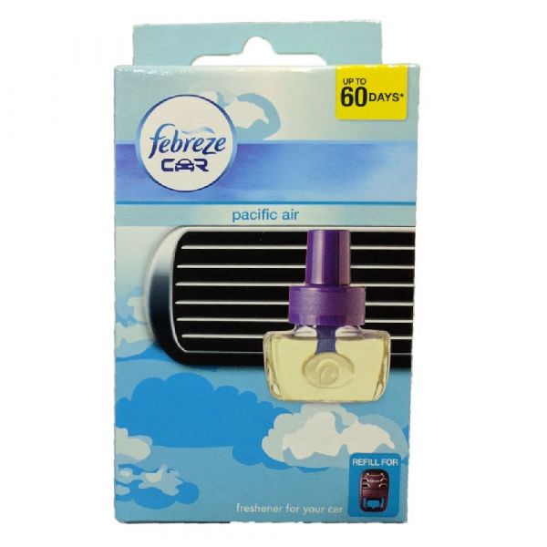 Febreze Car Air Freshener Pacific Air Refill - 7ml (6-Pack)