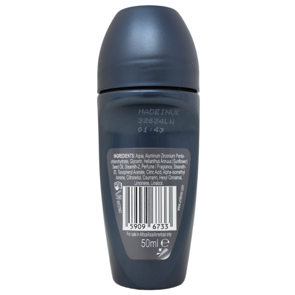 Dove Men+Care Invisible Dry Roll-On Deodorant - 50ml