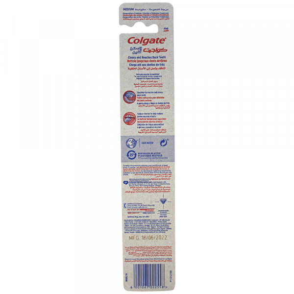 Colgate Extra Clean Medium Toothbrush - Creative Description