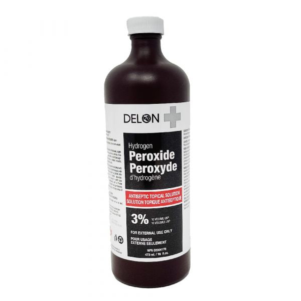 DELON 3% Hydrogen Peroxide Antiseptic - 450ml
