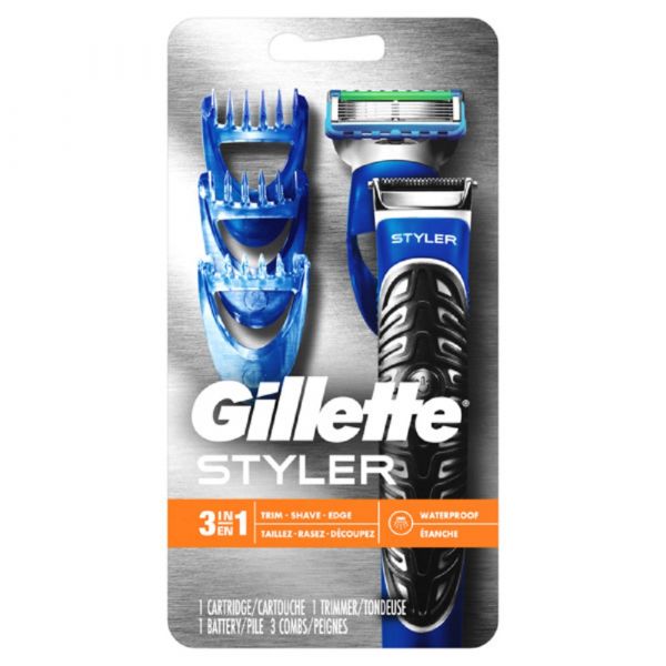 GILLETTE STYLER 3IN1 Waterproof Trimmer