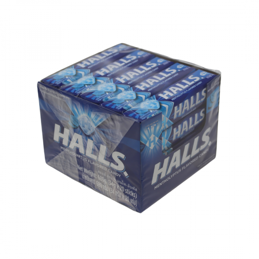 HALLS STICK 20X34G MENTHOL LYPTUS