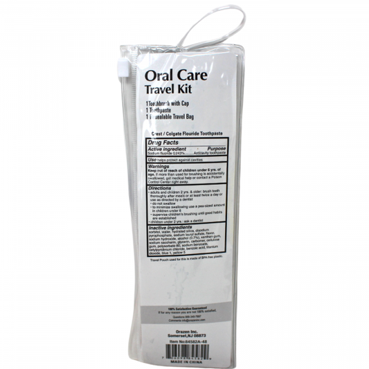 ORA-ZEN Travel Kit 3PC - Crest T/P, ORAZEN T/B & T/Cap