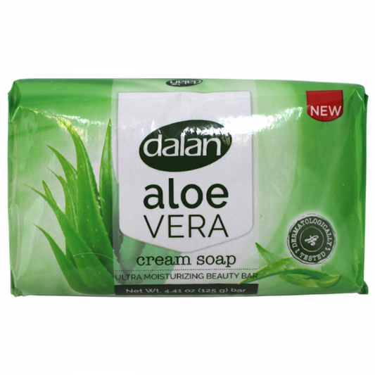 Dalan Cream Bar Soap - Aloe Vera (3 x 125g)