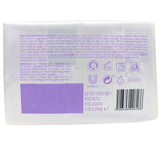 Dove Relaxing Coconut Bar Soap 4-Pack - 90g Bars