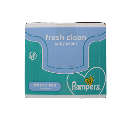 Pampers Fresh Clean Baby Wipes - 12 Packs of 52 Count (624 Total)