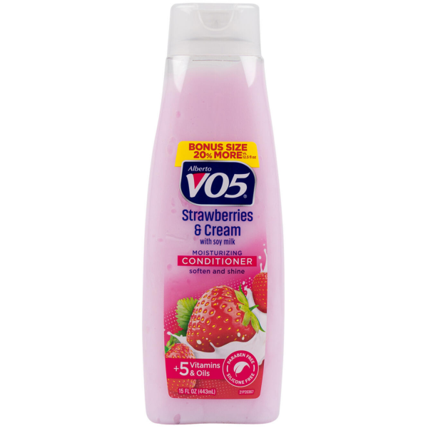 Alberto VO5 Strawberries & Cream Moisturizing Conditioner - 443ml
