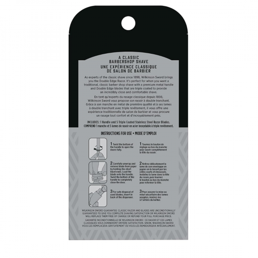 Wilkinson Sword 1RZR + 5 Blades Razor