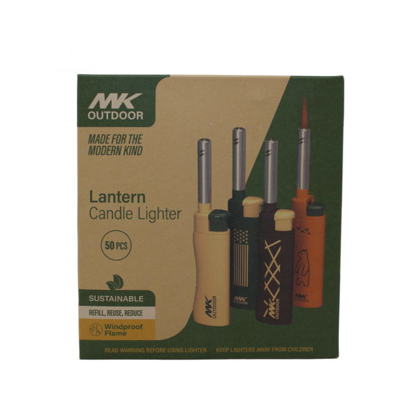MK CANDLE OUTDOOR SERIES LANTERN REFILLABLE LIGHTER