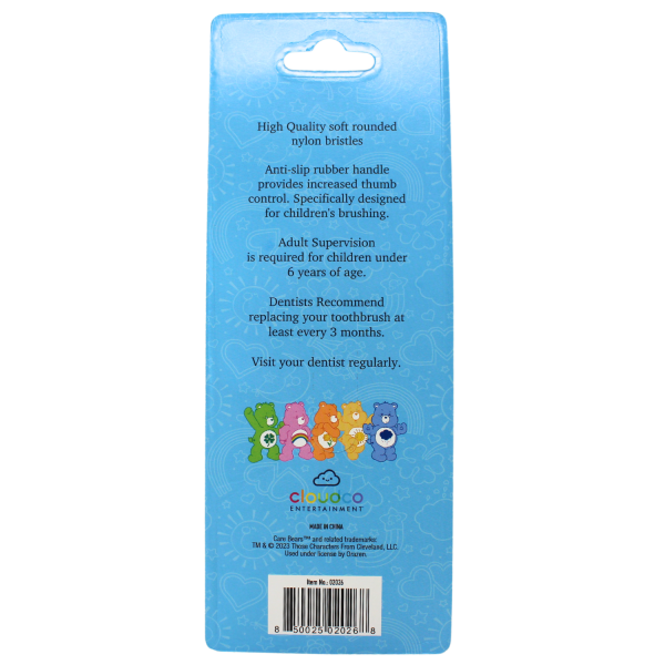 CARE BEARS KIDS T/B 4CT BLUE SOFT/6X4