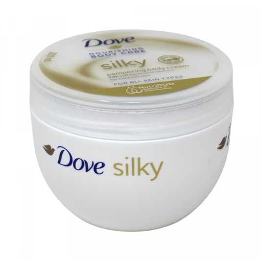 Dove Silky Pampering Body Cream - 300ml: Indulge in Luxurious Hydration