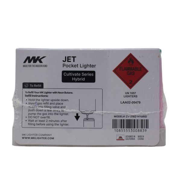 MK Jet Hybrid Series Refillable Lighter - 50 Count