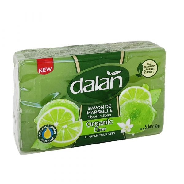Dalan Organic Lime Refresh Bar Soap - 150g