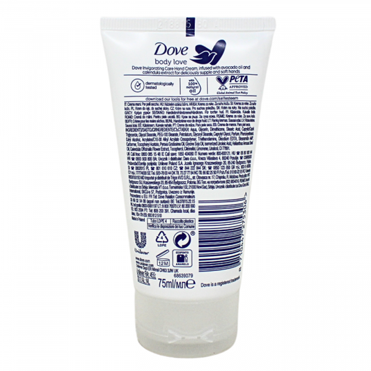 Dove Hand Cream Avocado & Calendula - 75ml - Nourishing Care