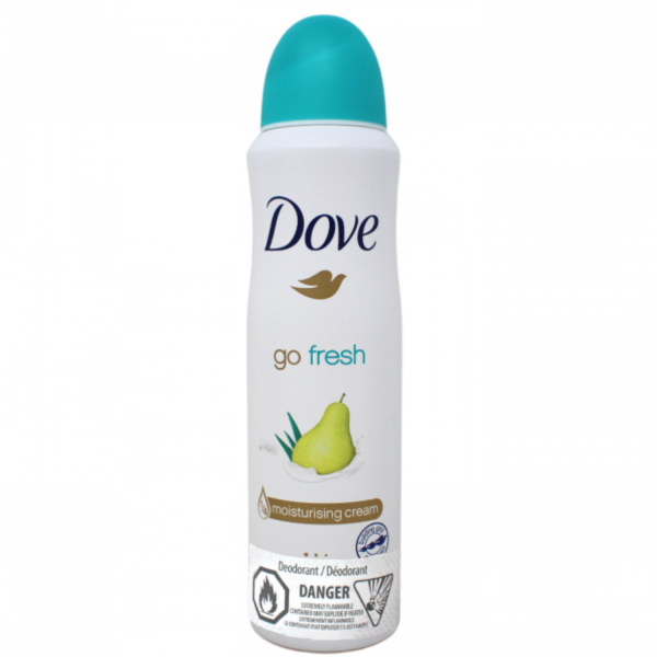 Dove Go Fresh Pear & Aloe Vera Antiperspirant Deodorant Spray - 150ml