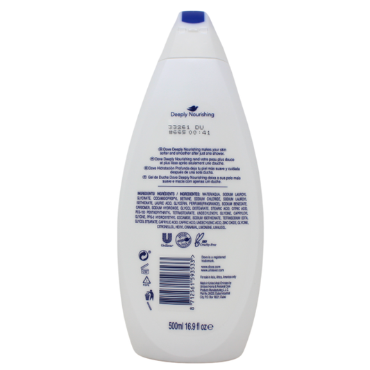 Dove Deeply Nourishing Body Wash - 500ml