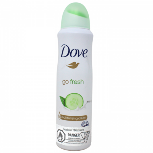 Dove Go Fresh Cucumber & Green Tea Antiperspirant Spray - 150ml