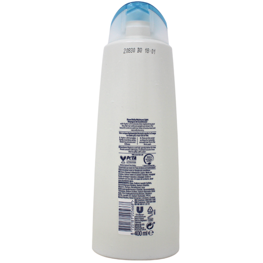 Dove Daily Moisture Light Shampoo 400ml - Hydration & Shine