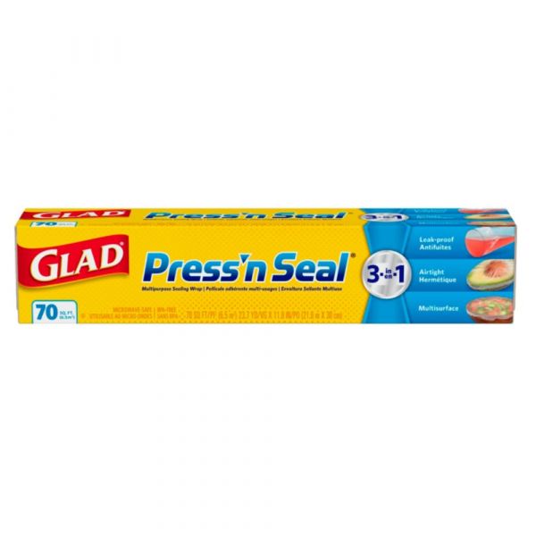 GLAD MULTIPURPOSE SEALING WRAP 13M PRESS'N SEAL