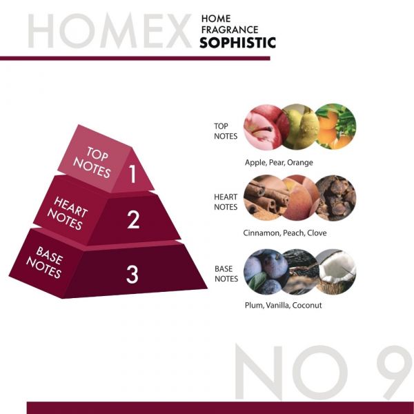 HOMEX A/F 300ML SOPHISTIC #9/24