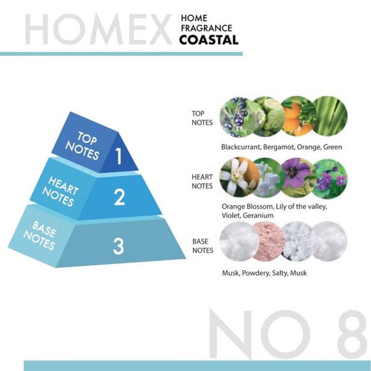 HOMEX A/F 300ML Coastal - Premium Air Freshener